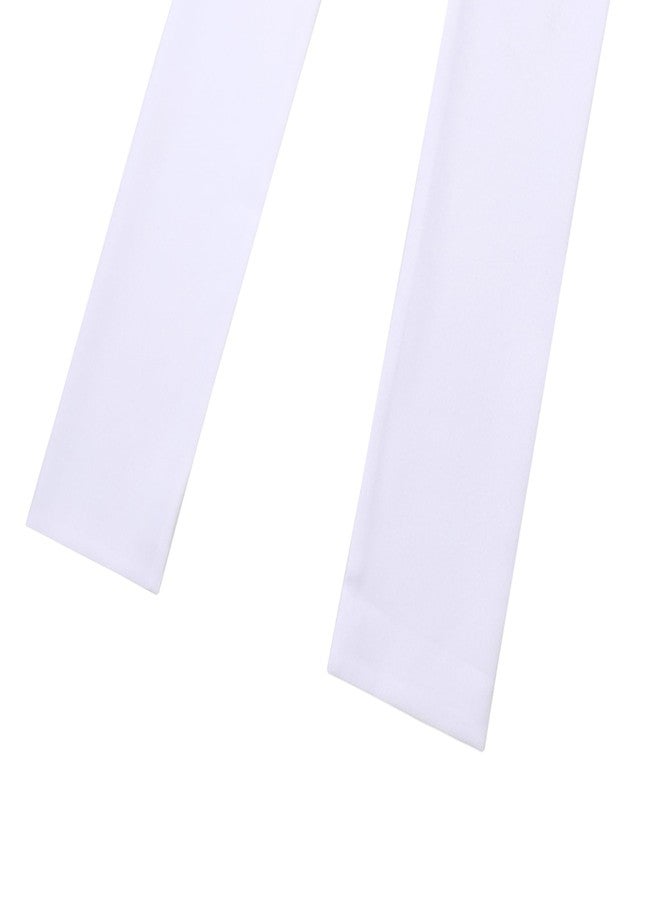 D DODOU Adult Embroidery Clergy Cross Stole for Church Traditional Wedding Pastor Stole (White 1) - Image 5